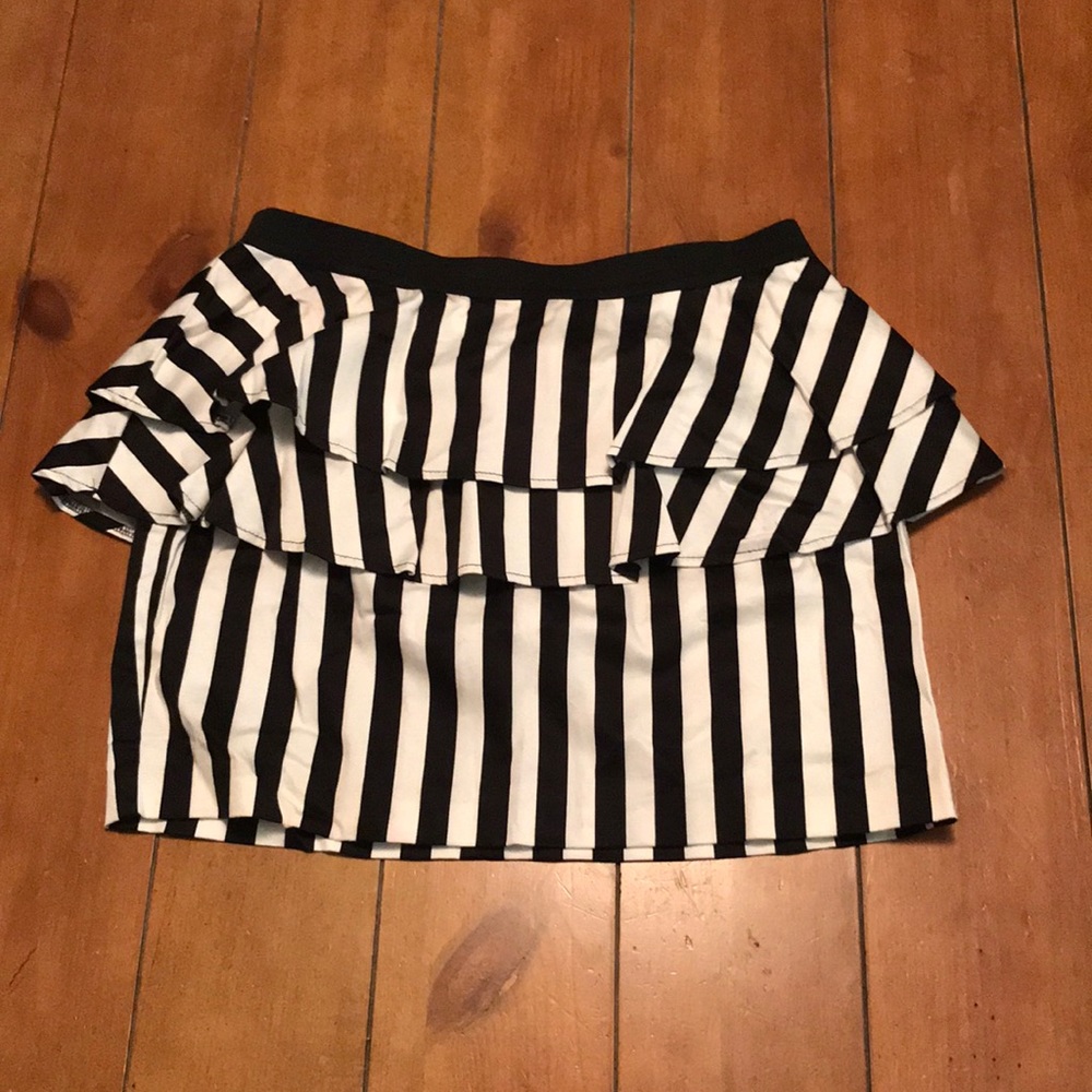 Ruffled Mini Skirt